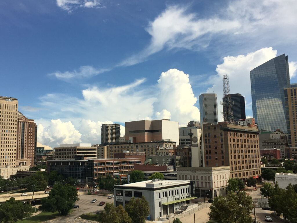 Photo of downtown Houston, Texas. 